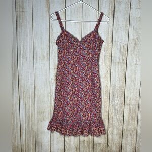 Ralph Lauren Floral Mini Dress - Red and Yellow Ditsy